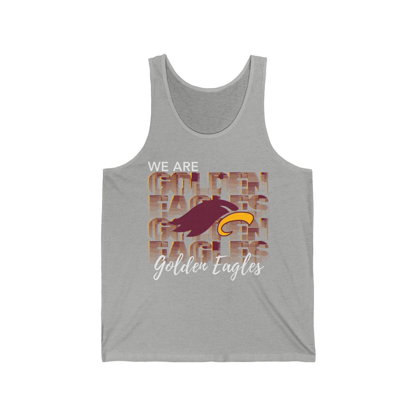 "WE ARE GOLDEN EAGLES" - Unisex Jersey Tank