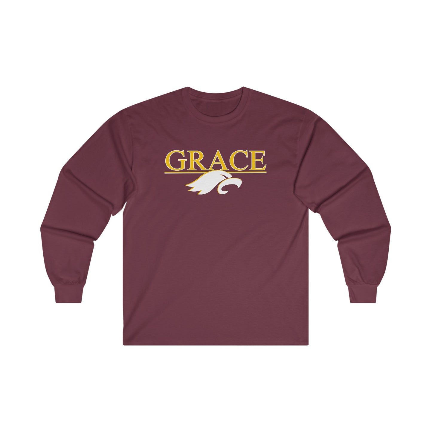 "GRACE w/ EAGLE" - Unisex Long Sleeve Tee