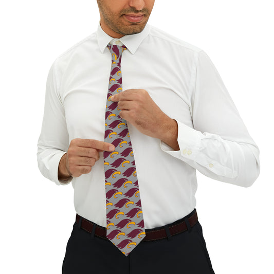 "EAGLE" Gray Necktie