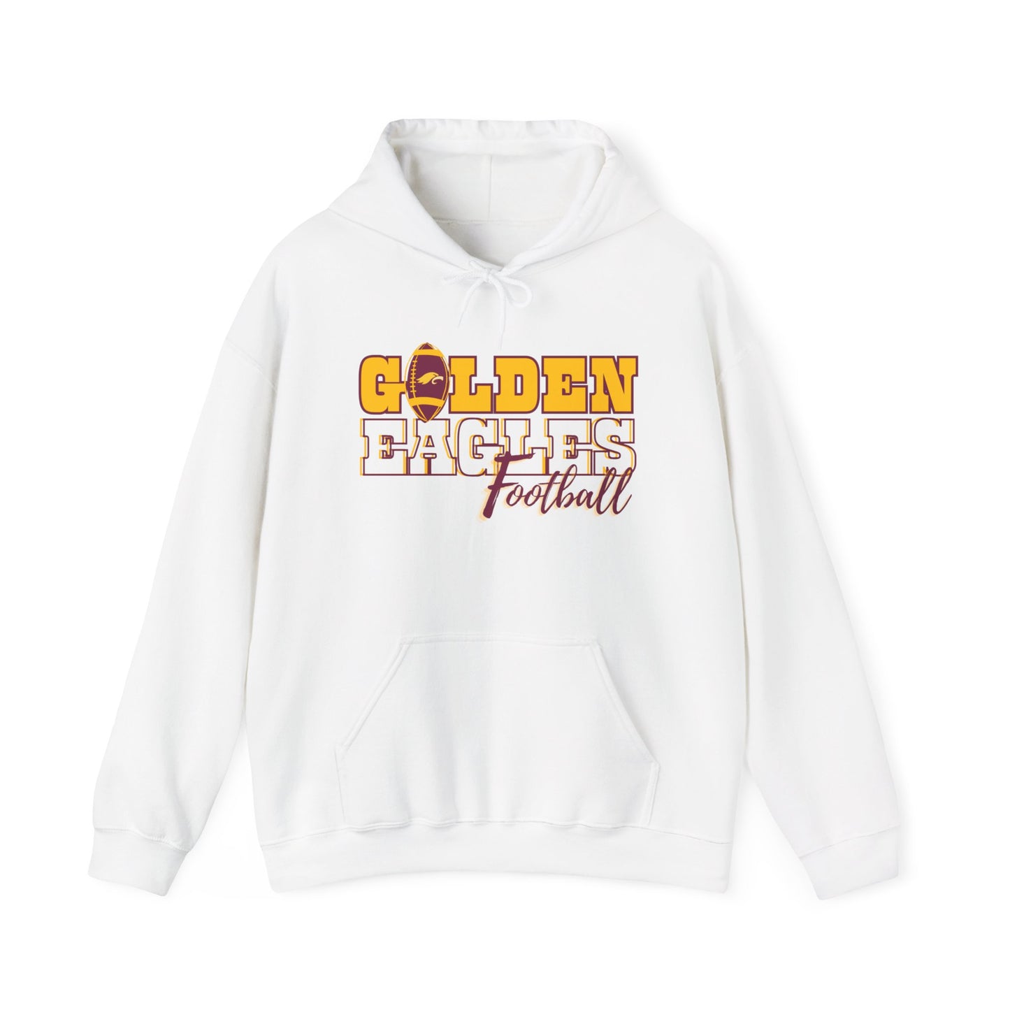 "FOOTBALL_Athlete Design" - Unisex Hooded Sweatshirt