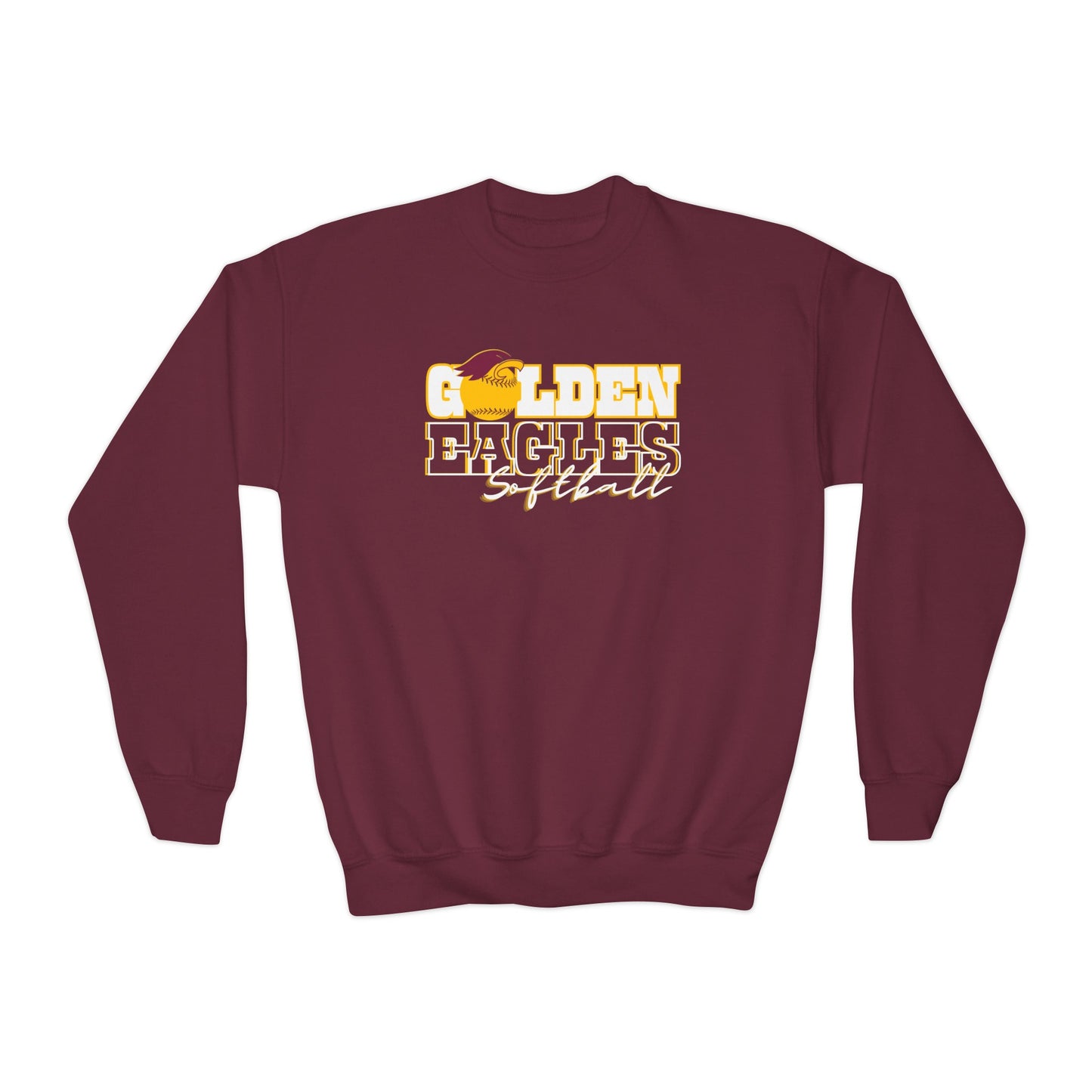 “SOFTBALL_Athlete Design" - Youth Unisex Sweatshirt