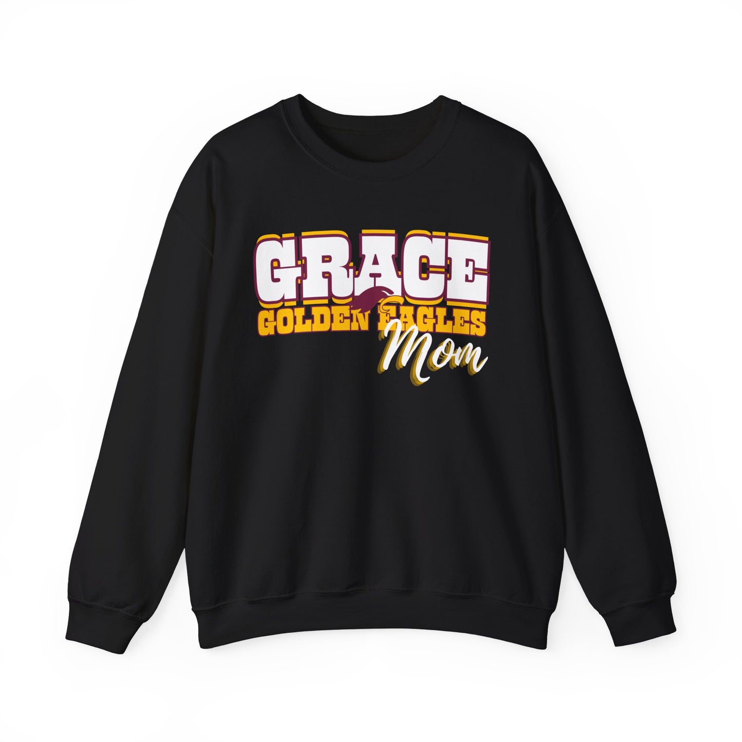 "MOM - GOLDEN EAGLES" - Unisex Crewneck Sweatshirt