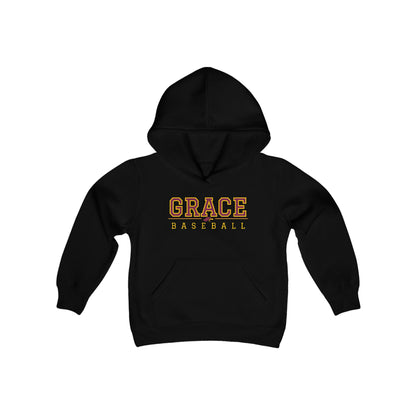 "BASEBALL - Athlete3" - Youth Hooded Sweatshirt