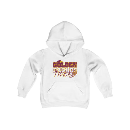 “TRACK_Athlete Design" - Youth Unisex Hooded Sweatshirt