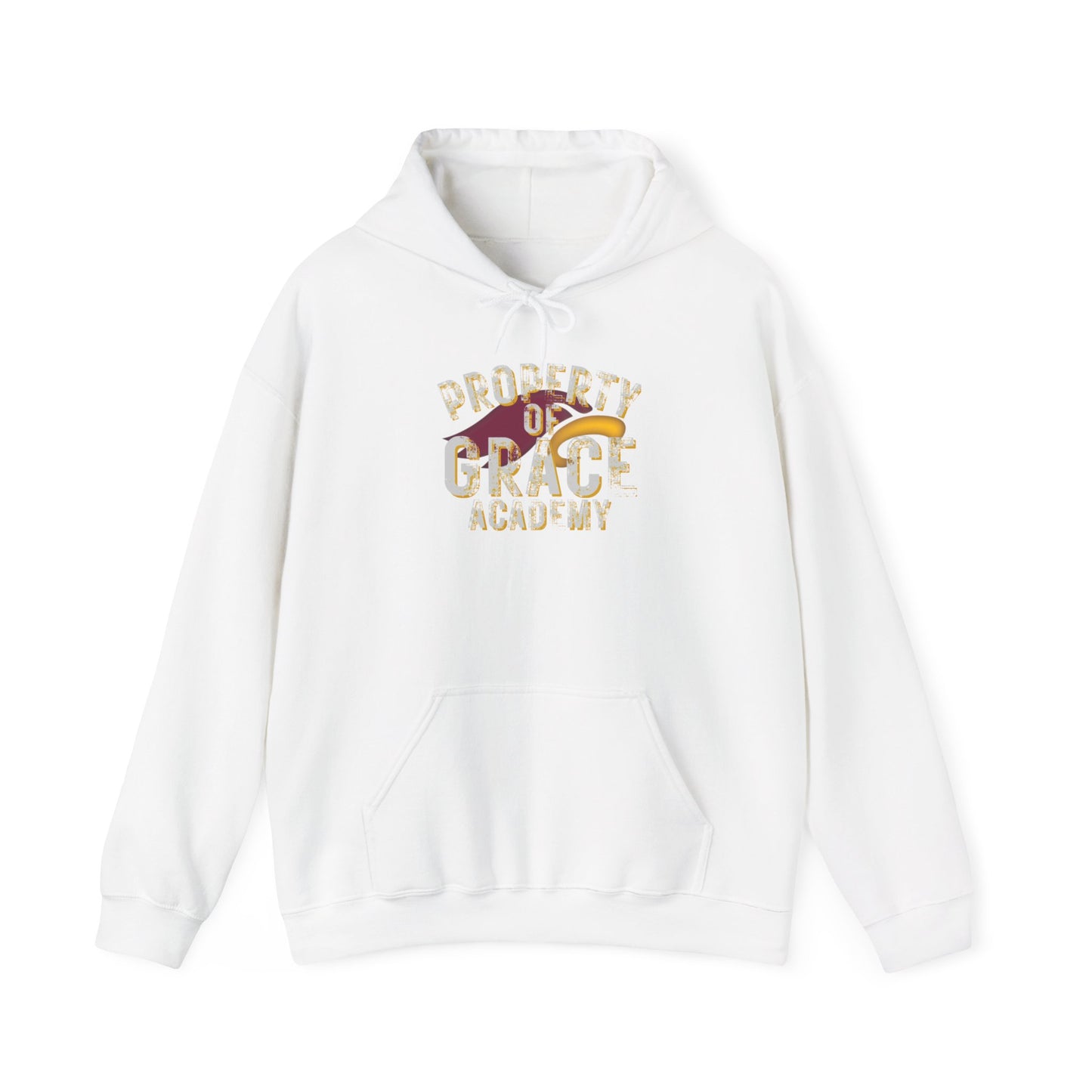 "PROPERTY OF GRACE ACADEMY" - Unisex Hooded Sweatshirt