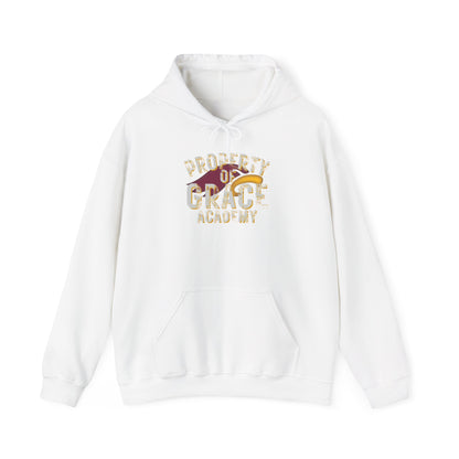 "PROPERTY OF GRACE ACADEMY" - Unisex Hooded Sweatshirt