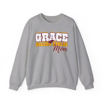 "MOM - GOLDEN EAGLES" - Unisex Crewneck Sweatshirt