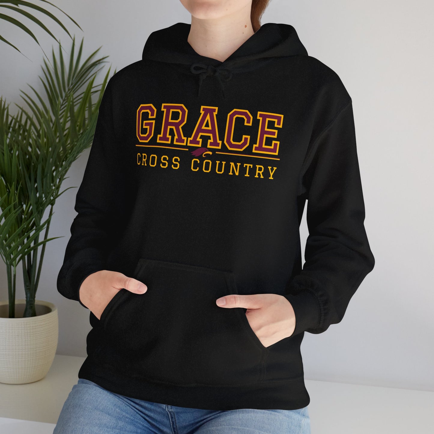 "CROSS COUNTRY - Athlete3" - Unisex Hooded Sweatshirt