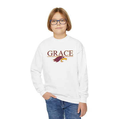 "GRACE w/ EAGLE" - Youth Sweatshirt