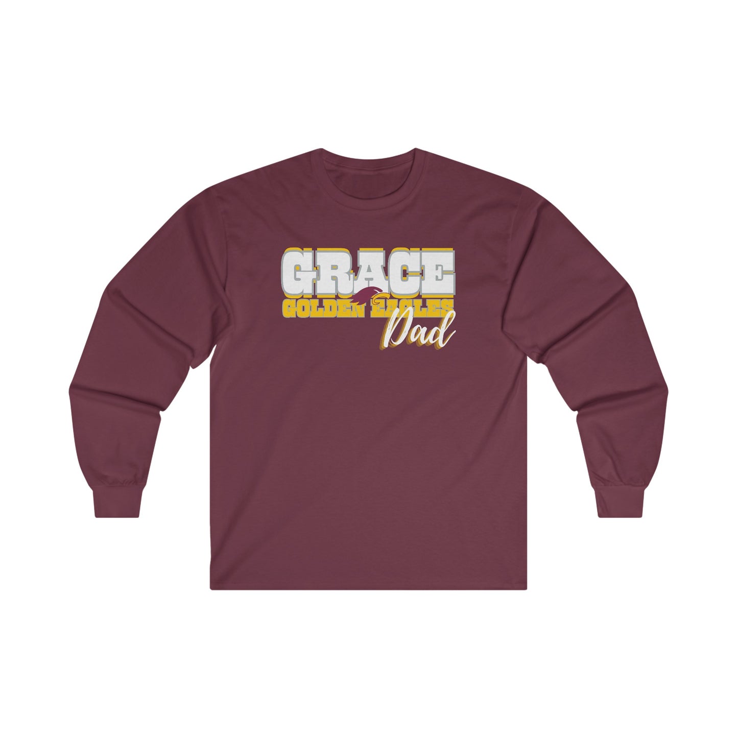 "DAD - GOLDEN EAGLES" - Unisex Long Sleeve T-Shirt