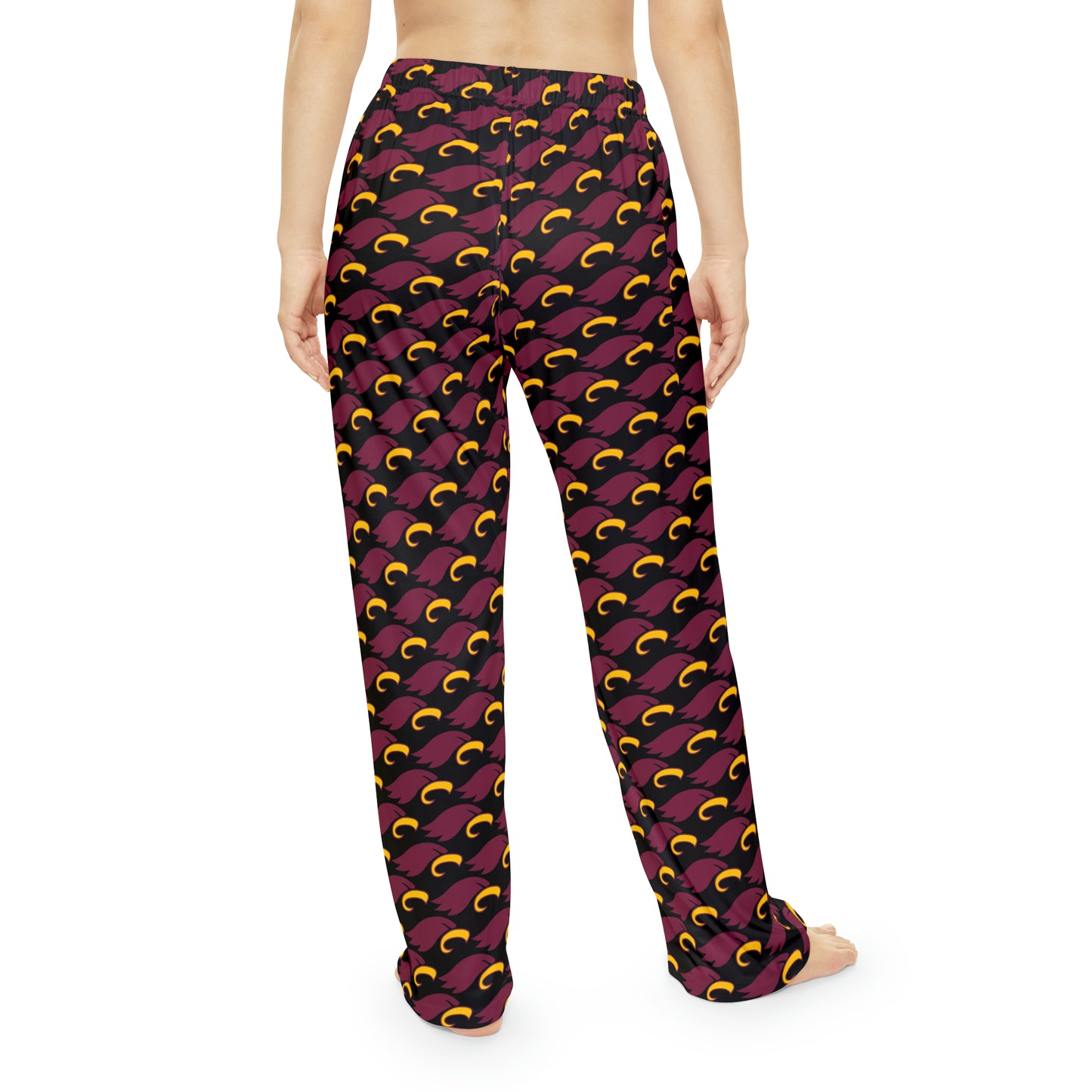 "EAGLE" Women's Pajama Pants (Black)