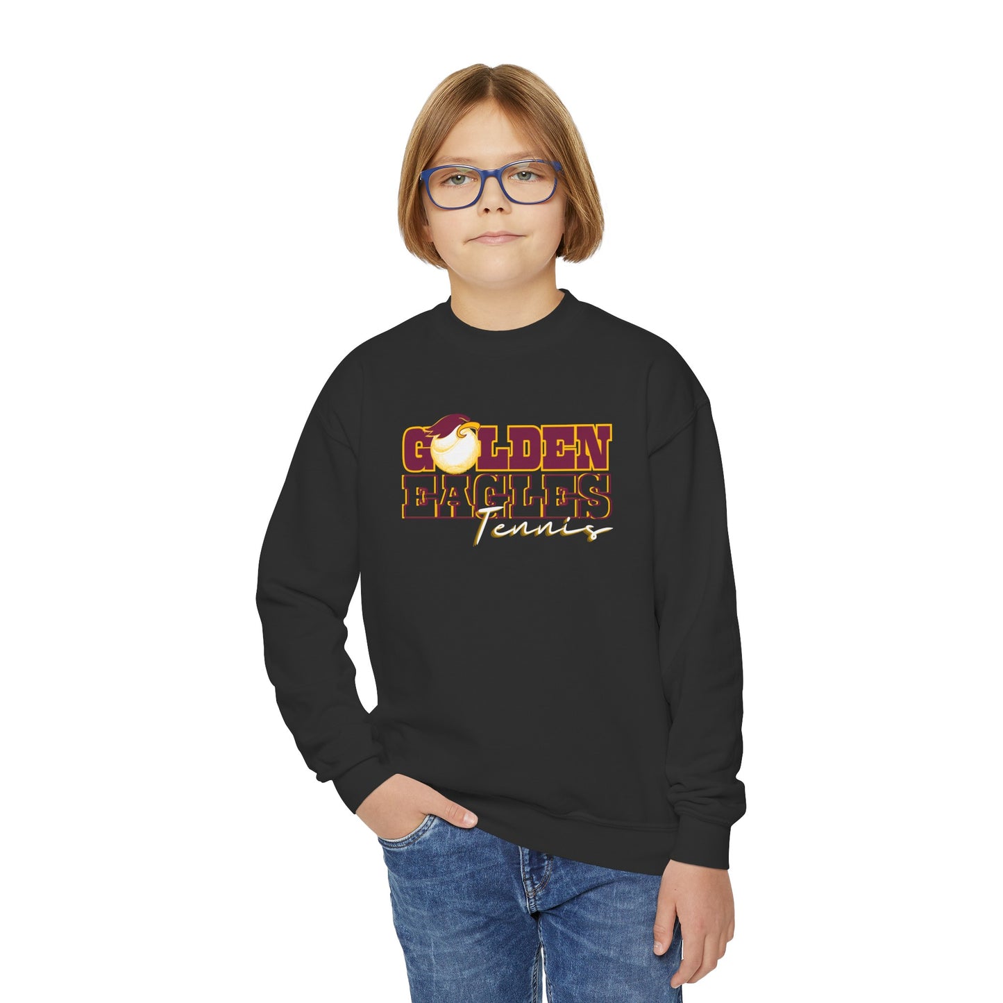 “TENNIS_Athlete Design" - Youth Unisex Sweatshirt