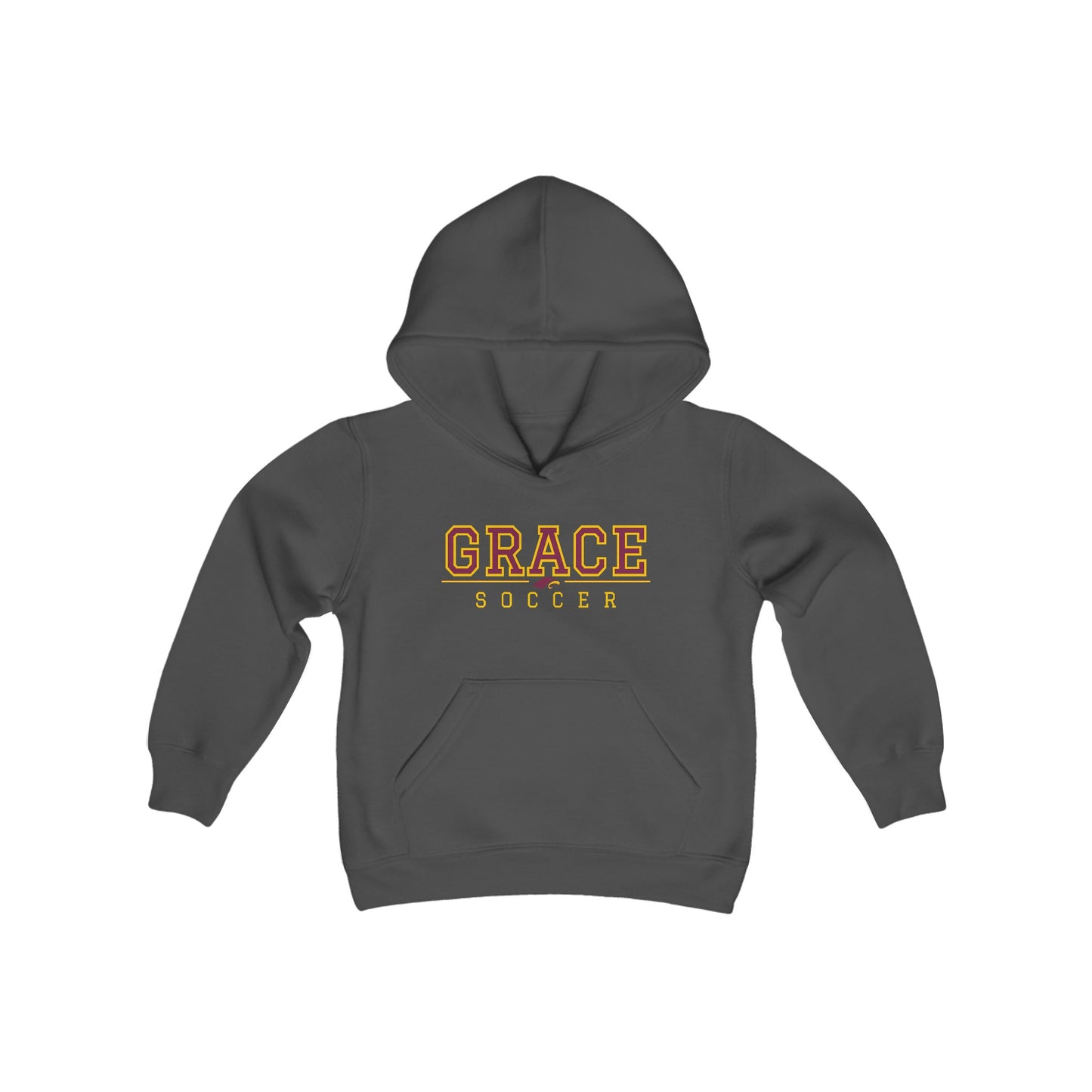 "SOCCER - Athlete3" - Youth Hooded Sweatshirt