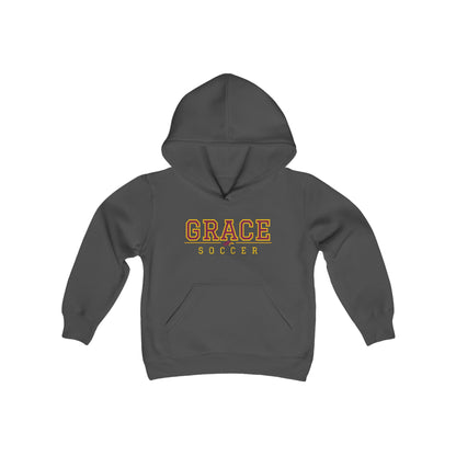 "SOCCER - Athlete3" - Youth Hooded Sweatshirt