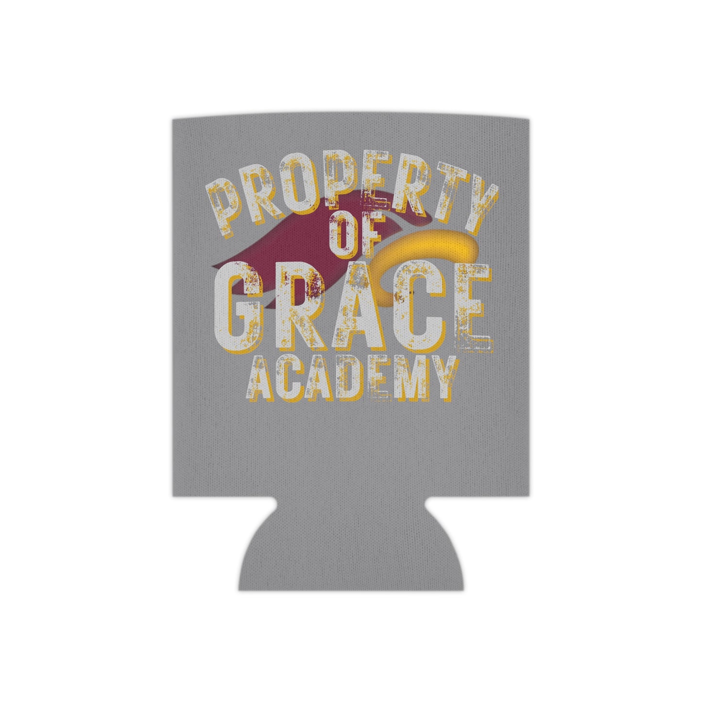 "PROPERTY OF" - Can Cooler (grey)