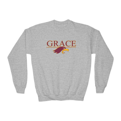 "GRACE w/ EAGLE" - Youth Sweatshirt