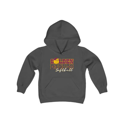 "SOFTBALL_Athlete Design" - Youth Unisex Hooded Sweatshirt