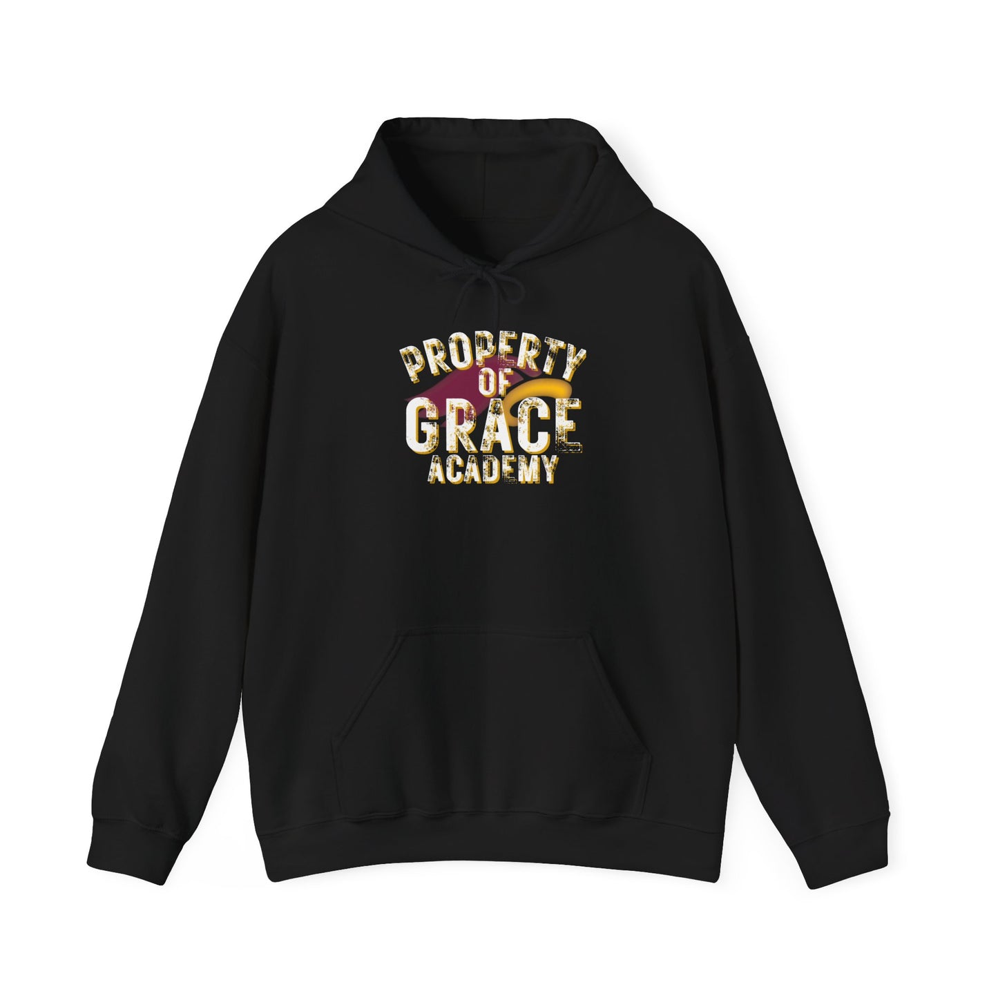 "PROPERTY OF GRACE ACADEMY" - Unisex Hooded Sweatshirt