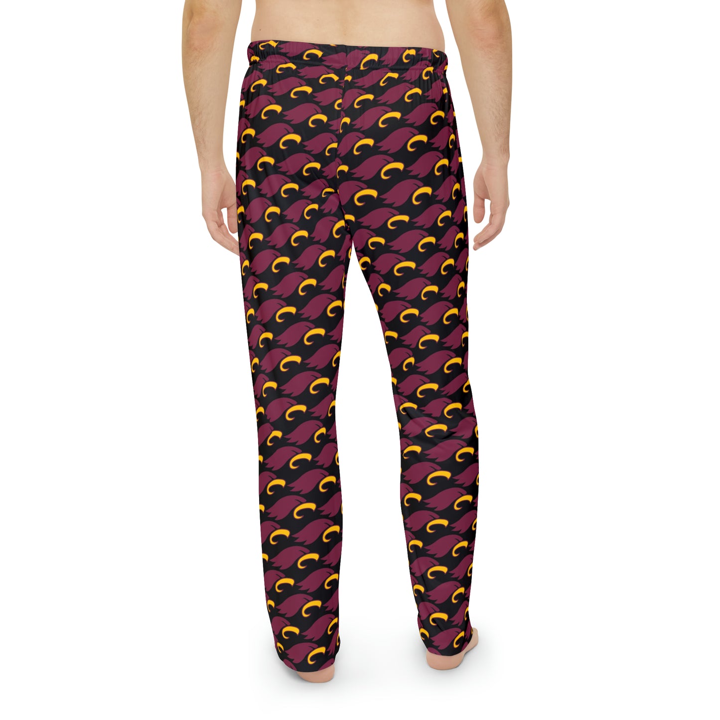 "EAGLE" Men's Pajama Pants (Black)