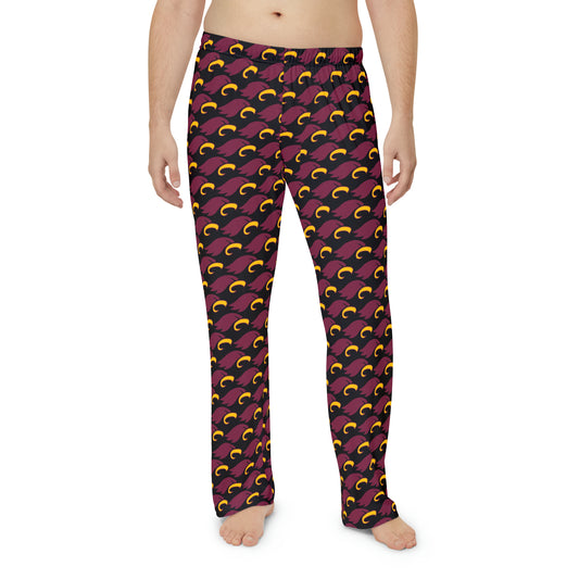 "EAGLE" Men's Pajama Pants (Black)