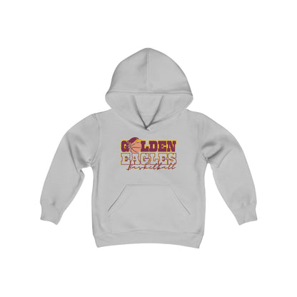 “BASKETBALL_Athlete Design" - Youth Unisex Hooded Sweatshirt