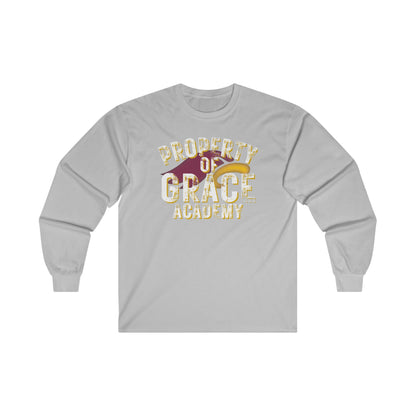 “PROPERTY OF GRACE ACADEMY" - Unisex Long Sleeve Tee