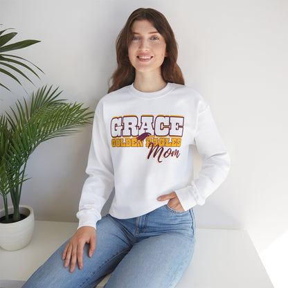 "MOM - GOLDEN EAGLES" - Unisex Crewneck Sweatshirt