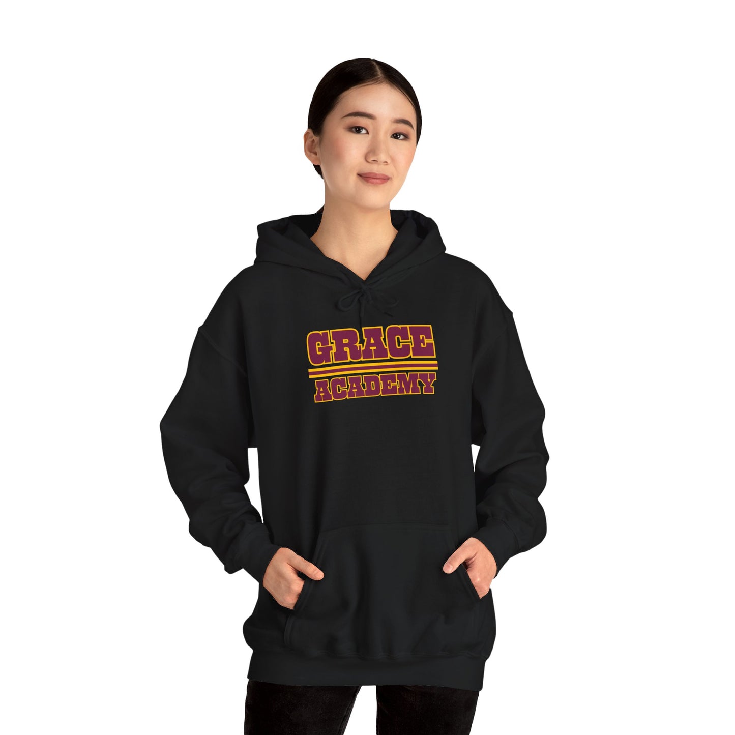 “GRACE ACADEMY_style2" - Unisex Hooded Sweatshirt