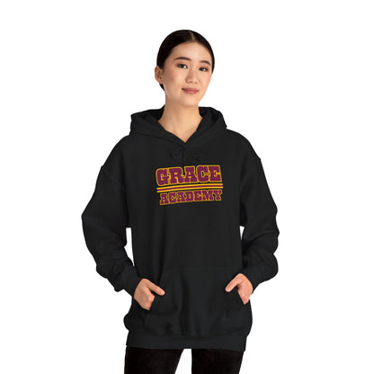 “GRACE ACADEMY_style2" - Unisex Hooded Sweatshirt