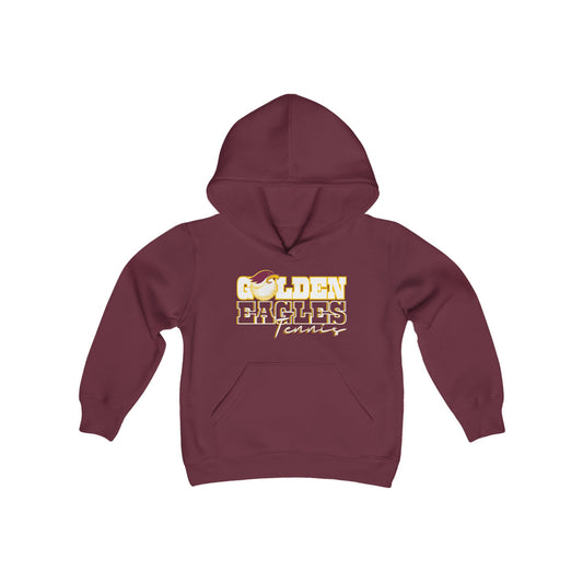 “TENNIS_Athlete Design" - Youth Unisex Hooded Sweatshirt