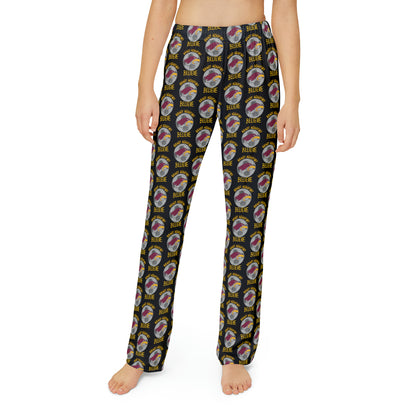 "SOCCER" Kids Pajama Pants (Black)