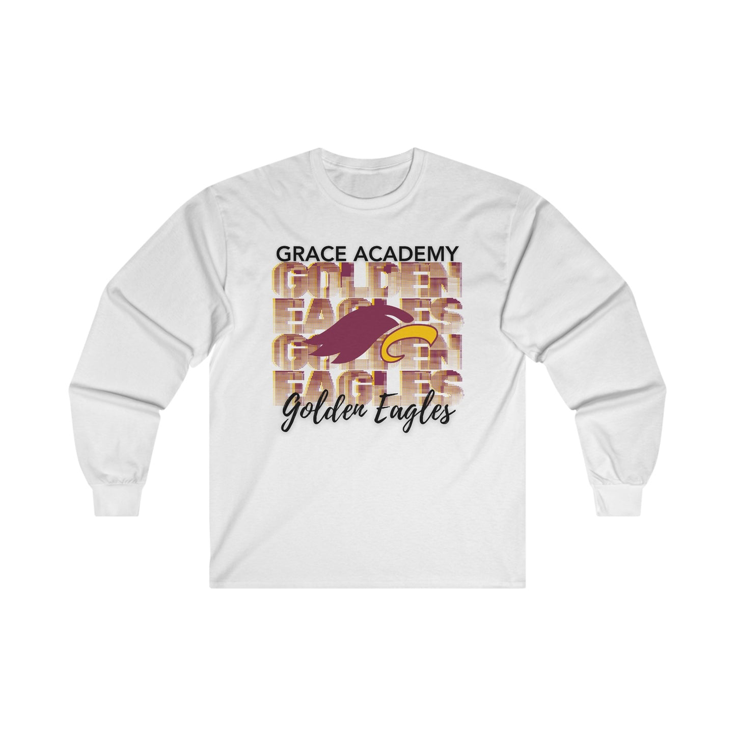 "GRACE ACADEMY GOLDEN EAGLES" - Unisex Long Sleeve Tee