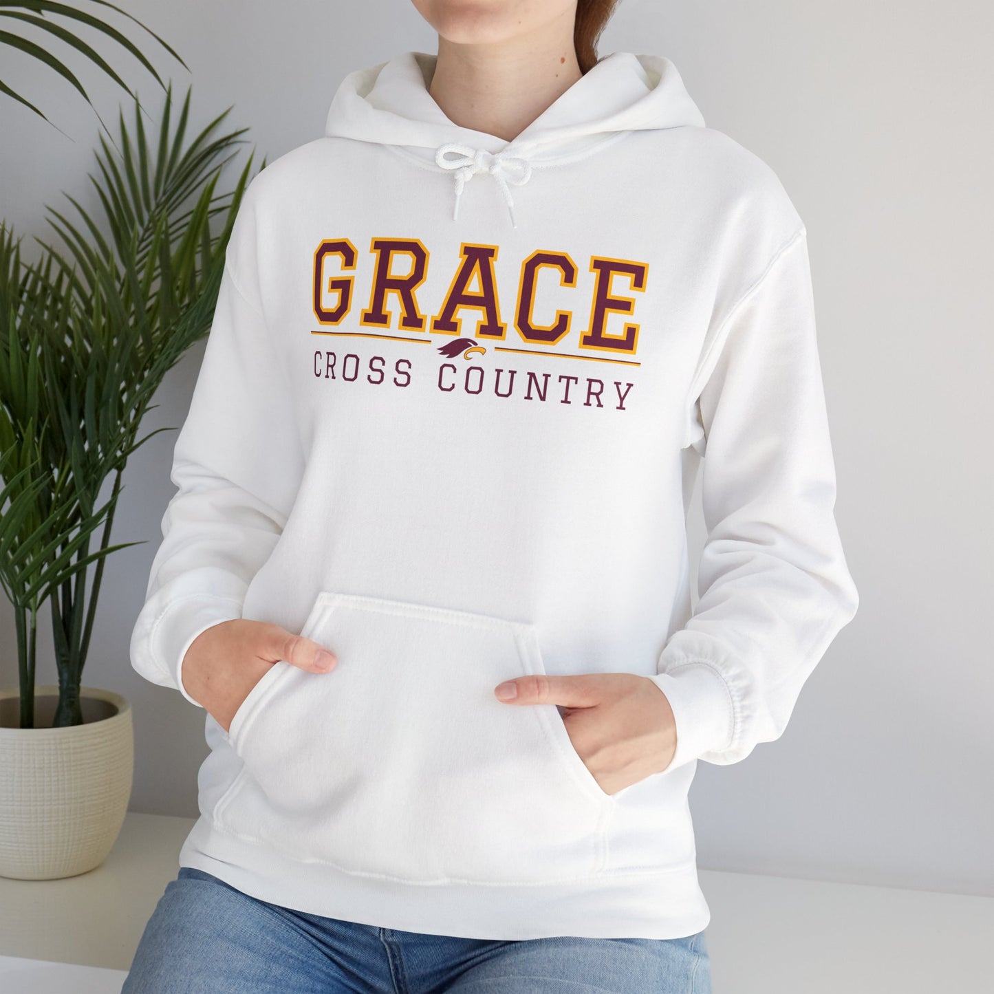 "CROSS COUNTRY - Athlete3" - Unisex Hooded Sweatshirt