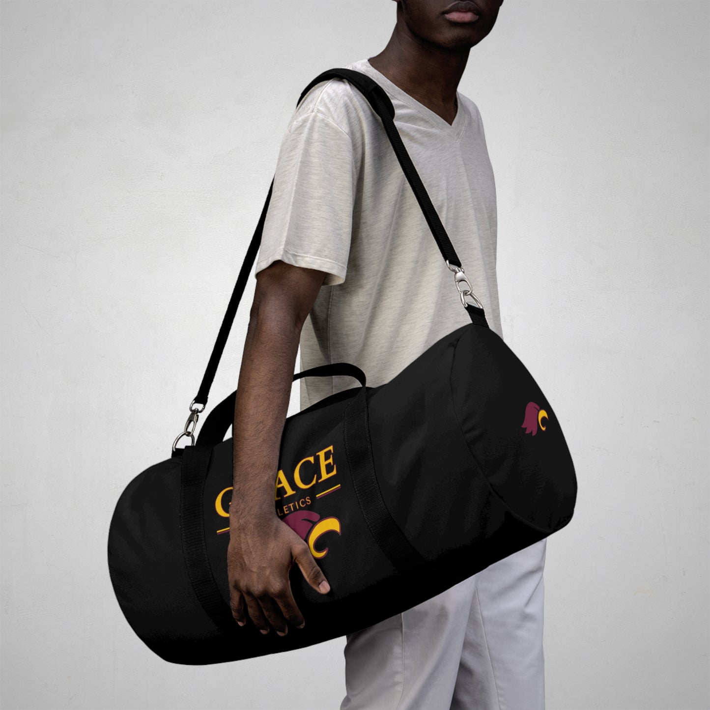 "GRACE ATHLETICS" Duffel Bag (PRINTED)