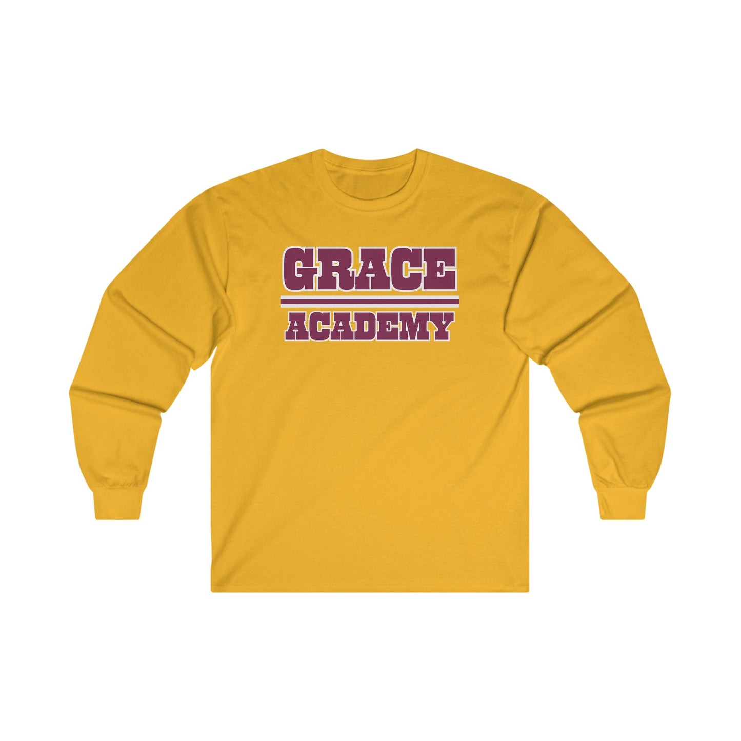 "GRACE ACADEMY"_style2 Unisex Long Sleeve Tee