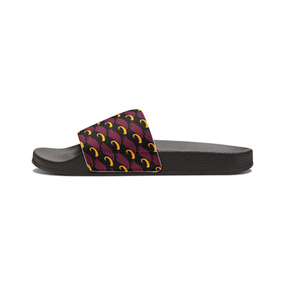 Men's "MULTI-EAGLE" Removable-Strap Slides (black)