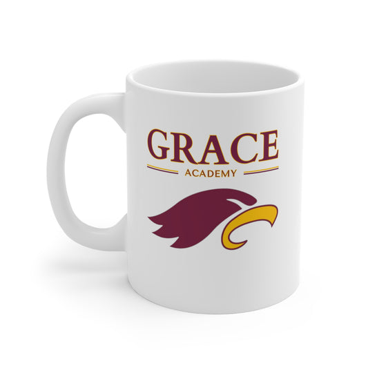 "GRACE ACADEMY" - 11oz Mug (white)