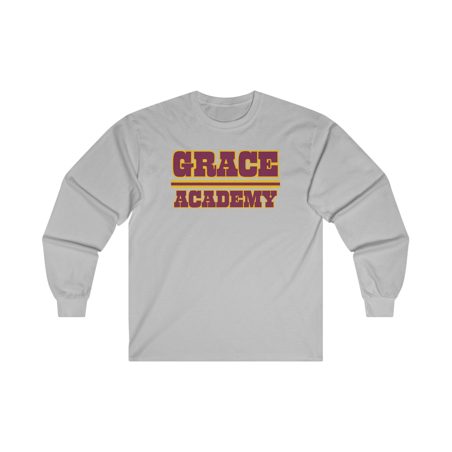 "GRACE ACADEMY"_style2 Unisex Long Sleeve Tee