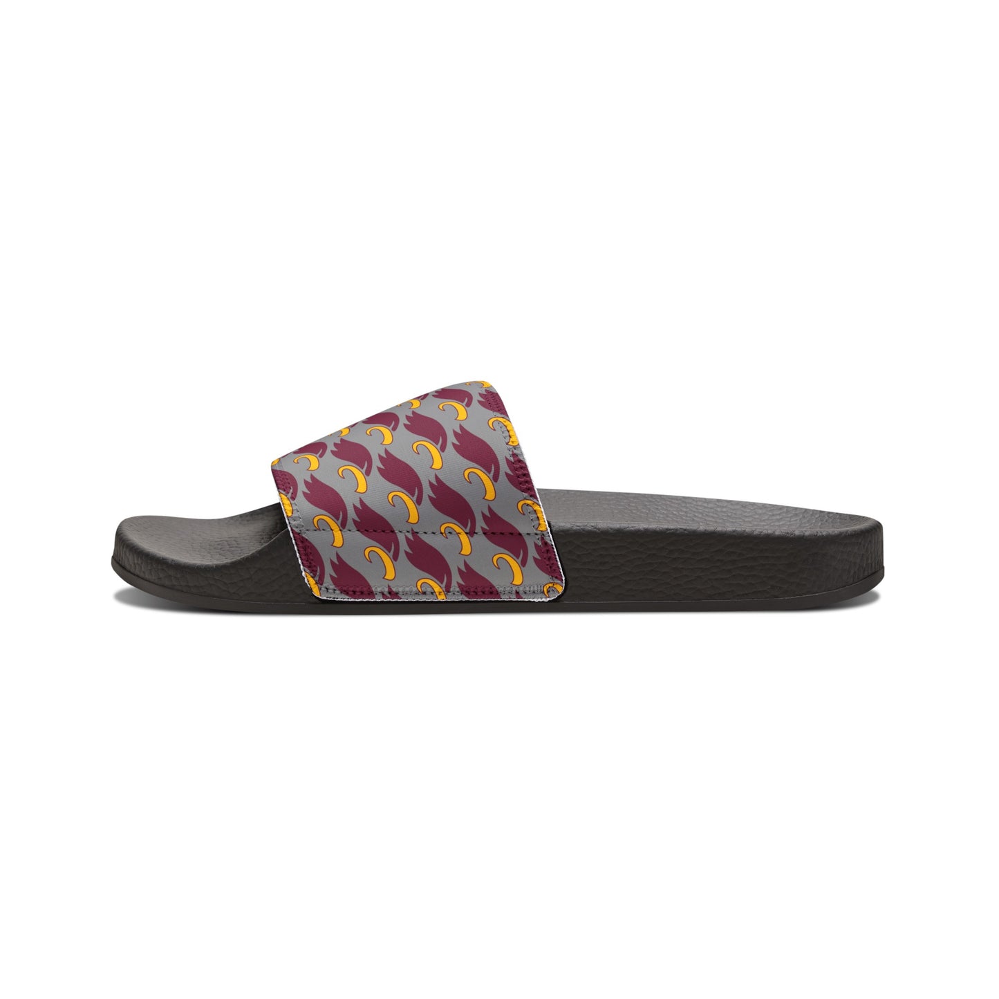 Youth "MULTI-EAGLE" Removable-Strap Slides (grey)