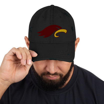 "EAGLE" Distressed Dad Hat (Embroidered)