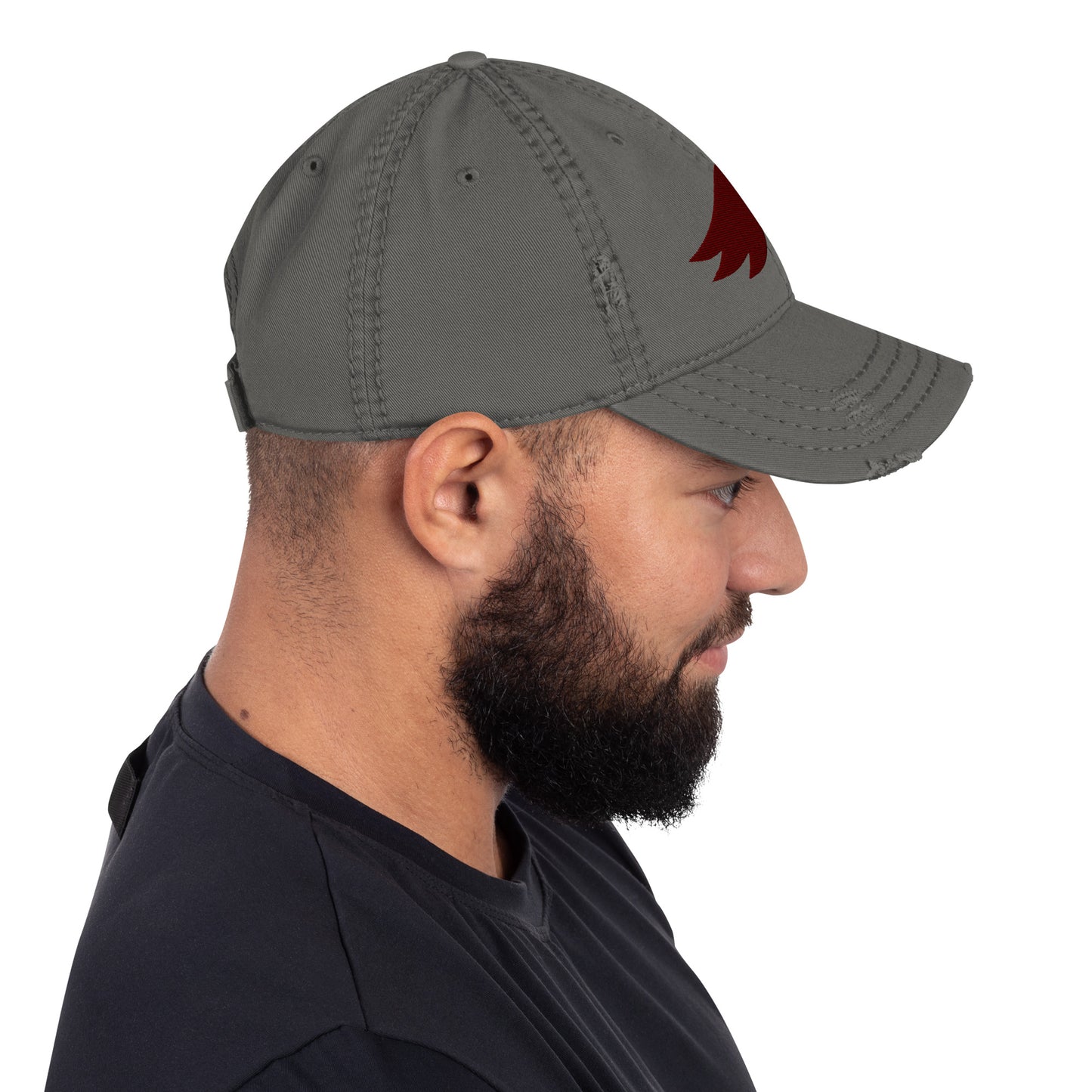 "EAGLE" Distressed Dad Hat (Embroidered)