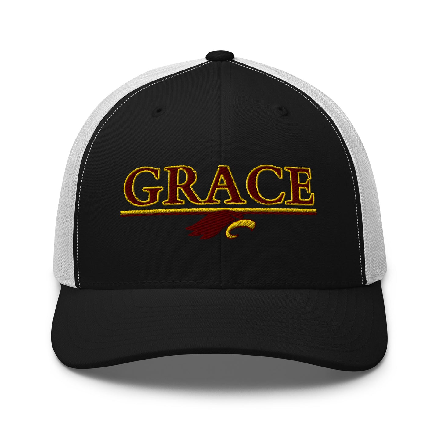 "GRACE w/ EAGLE" - Trucker Cap (Embroidered)