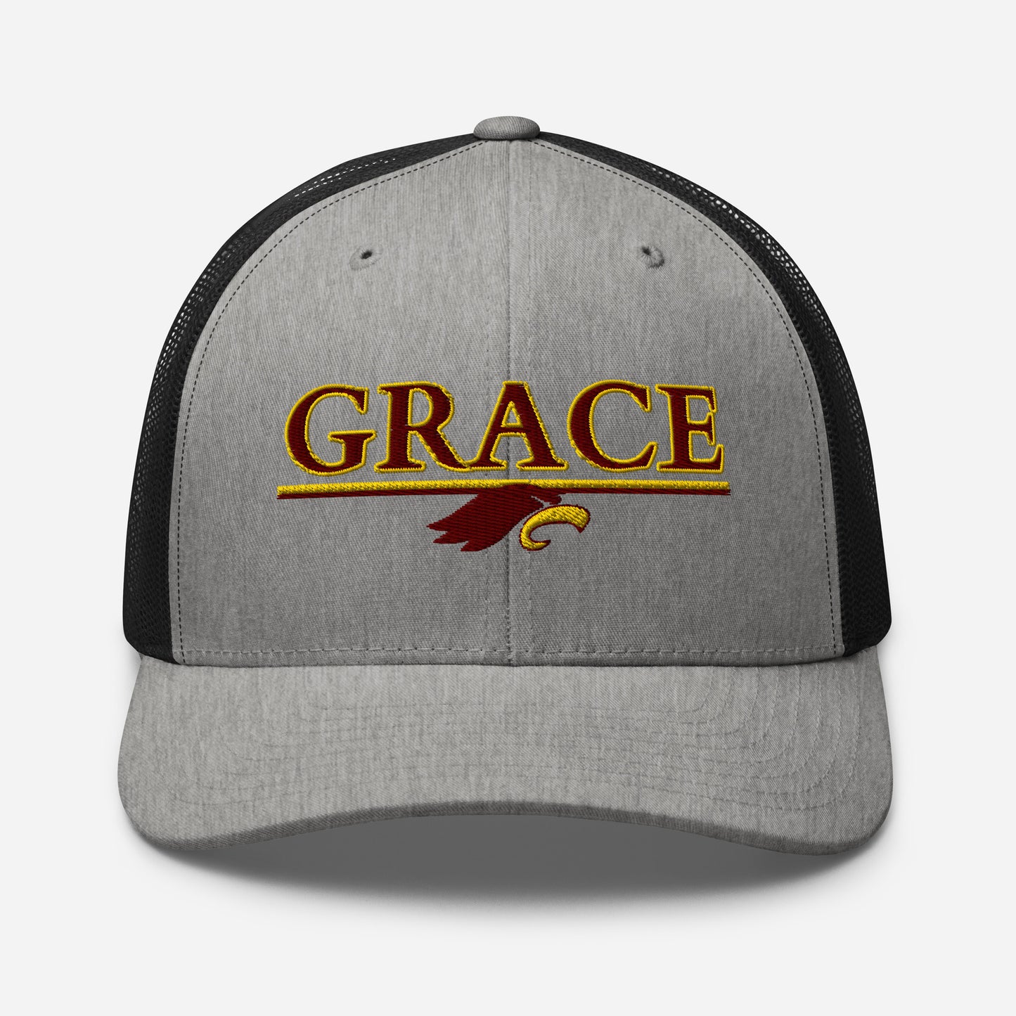 "GRACE w/ EAGLE" - Trucker Cap (Embroidered)