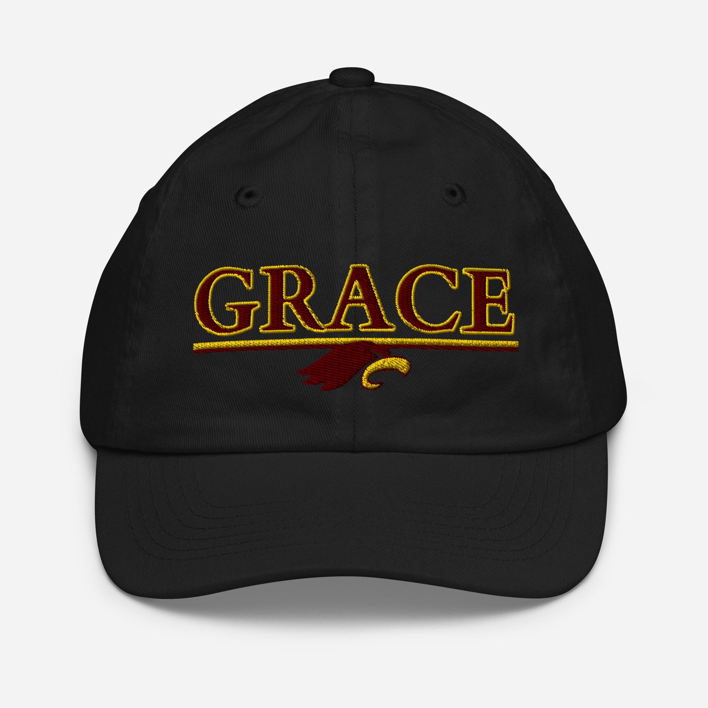 "GRACE w/ EAGLE" Youth baseball cap (Embroidered)