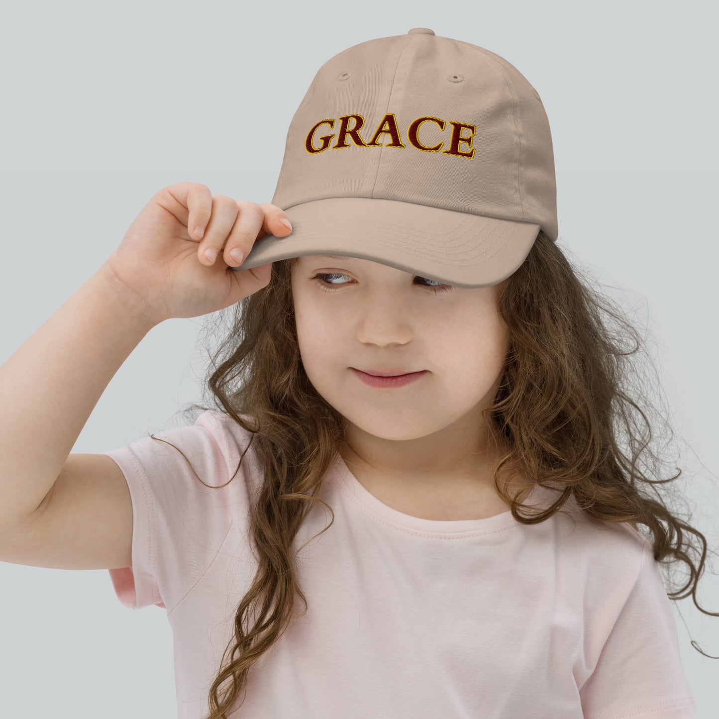 "GRACE" - Youth baseball cap (Embroidered)