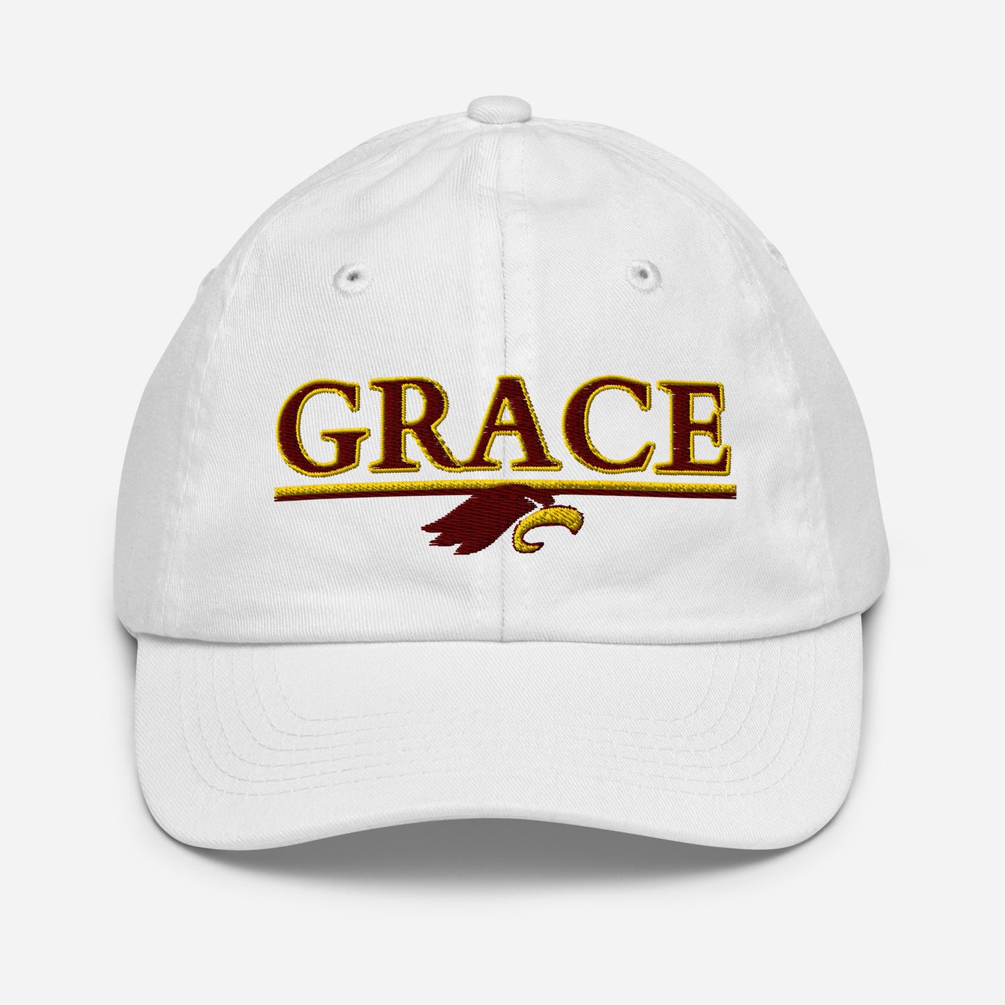 "GRACE w/ EAGLE" Youth baseball cap (Embroidered)